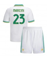 AS Roma Gianluca Mancini #23 Tredjedraktsett Barn 2025-26 Korte ermer (+ bukser)